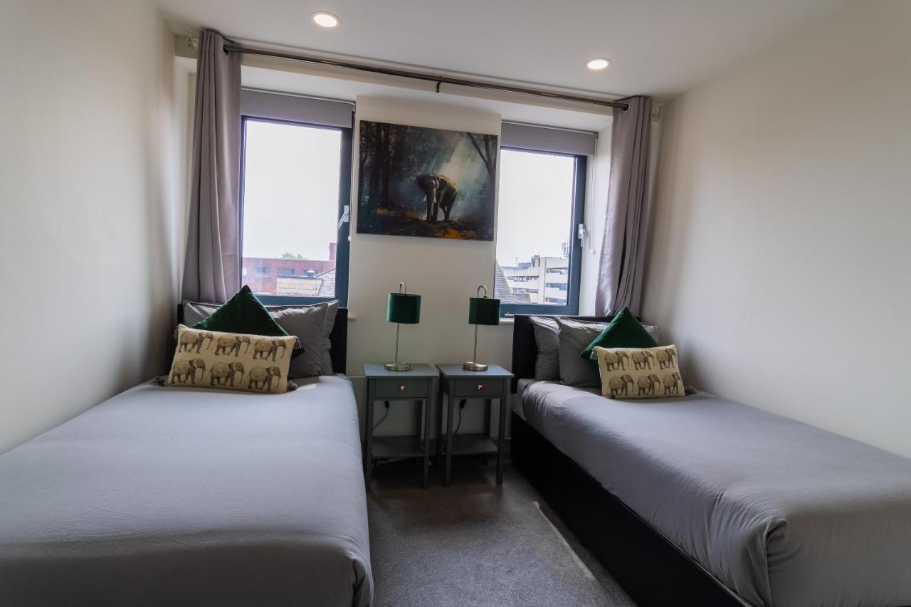 Virexxa Bedford Centre - Executive Suite - 2Bed Flat With Free Parking & Gym Eksteriør billede