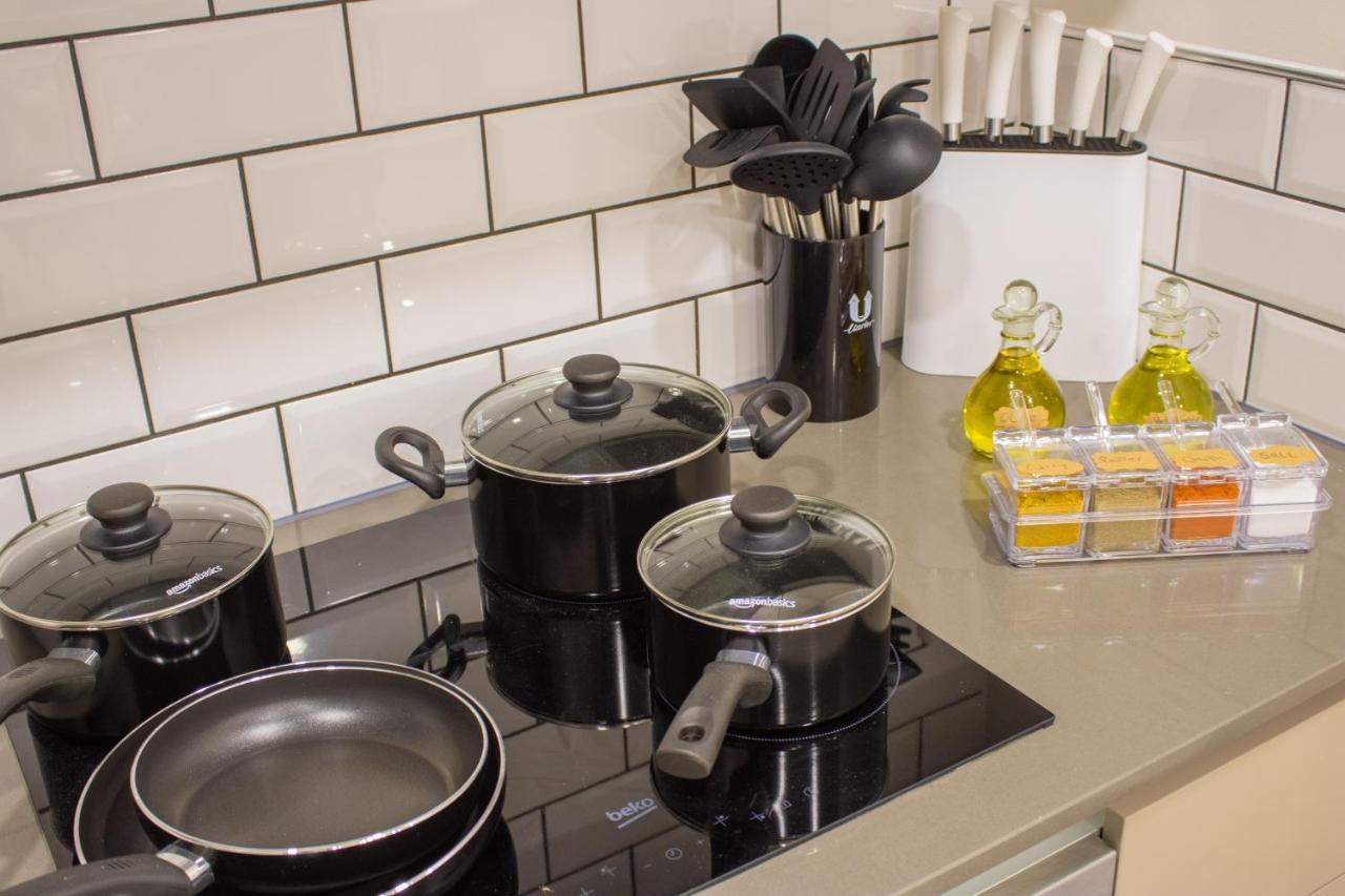 Virexxa Bedford Centre - Executive Suite - 2Bed Flat With Free Parking & Gym Eksteriør billede